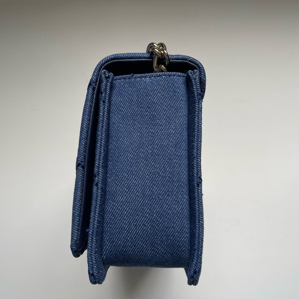 Kate Spade Emerson Place quilted denim vivenna handbag - Picture 4 of 14
